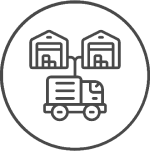 Consolidate Shipment Icon